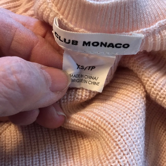 Club Monaco Split Sleeve Sweater - Picture 8 of 10
